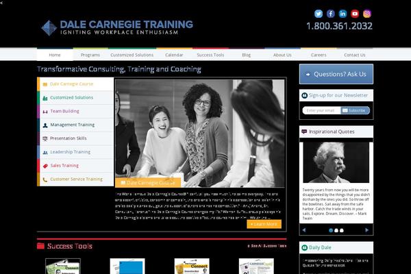 dalecarnegie.ca site used Carnegie