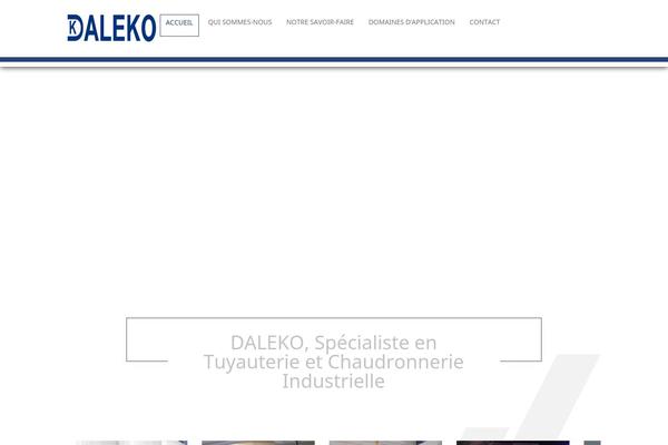 daleko.fr site used Daleko