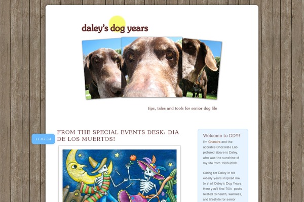 daleysdogyears.com site used Daleysdogyears