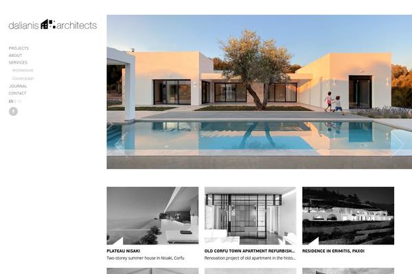 dalianisarchitects.com site used Dalianis-architects