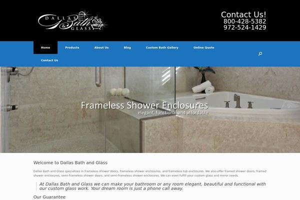 Vantage theme site design template sample