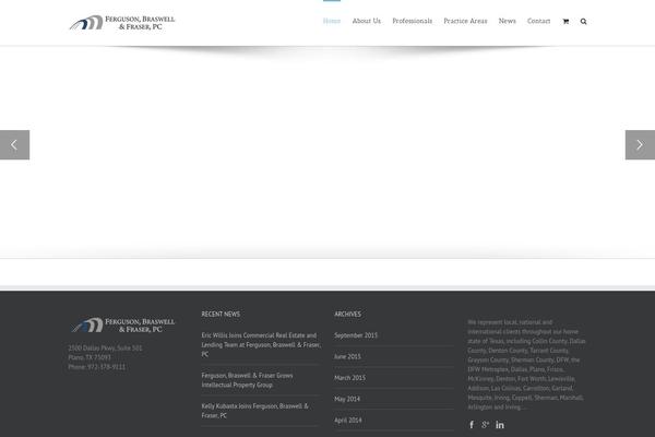 Avada theme site design template sample