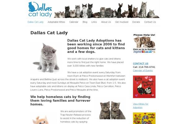 dallascatlady.org site used Builder-dallas-cat-lady