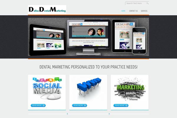 D5 Design theme site design template sample