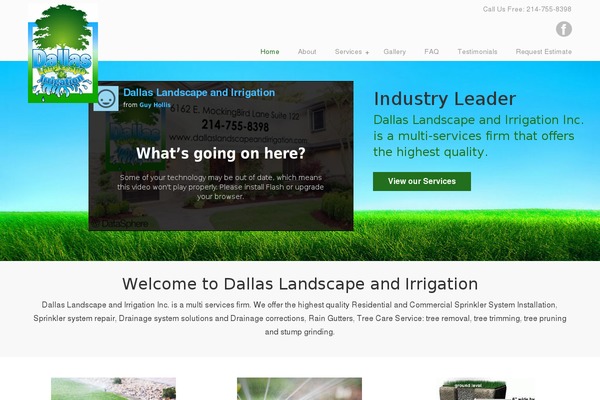 dallaslandscapeandirrigation.com site used Dli
