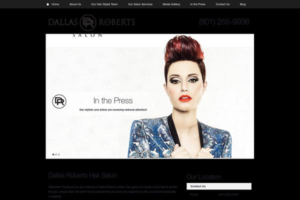 Default theme site design template sample