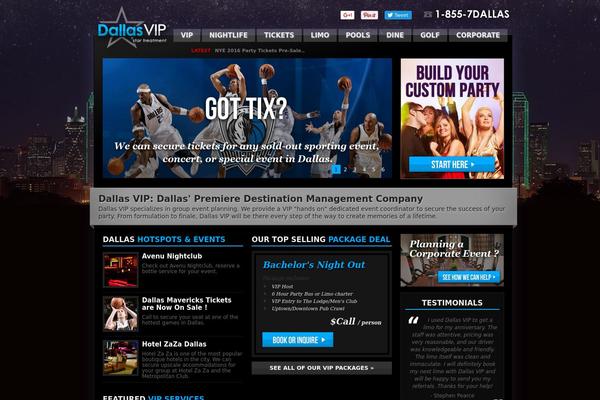 dallasvip.net site used Twenty Thirteen