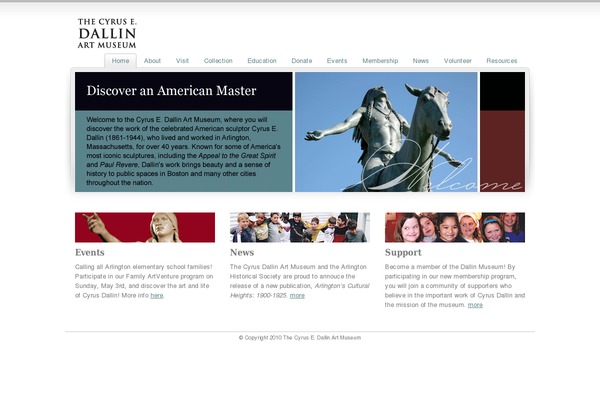 dallin.org site used Cubittheme