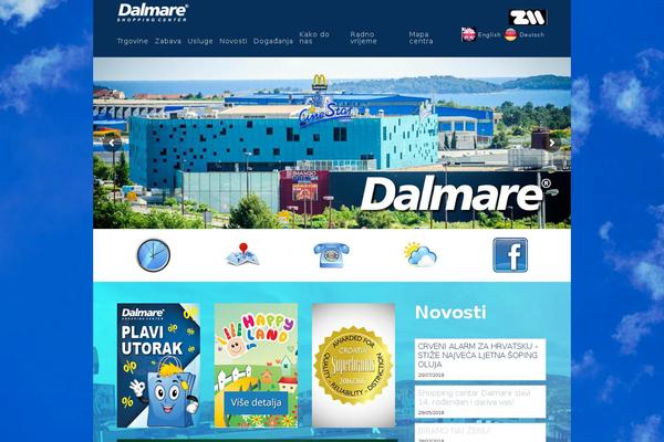 dalmare.hr site used Mall-child