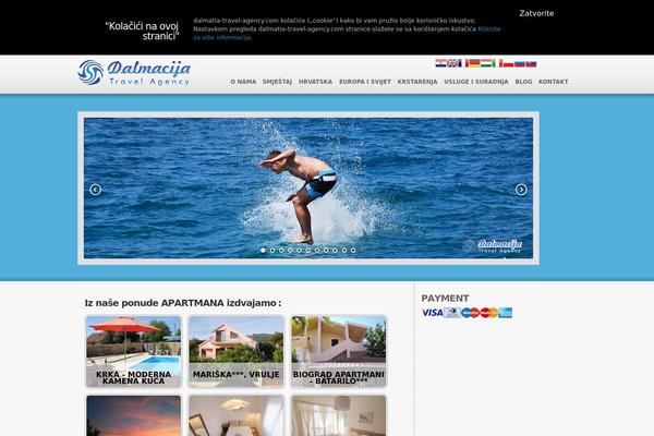 dalmatia-travel-agency.com site used Creativity-blue
