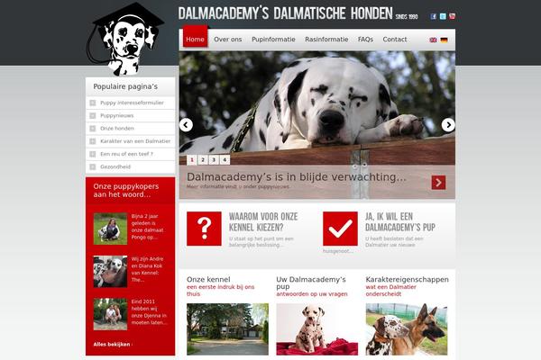 dalmatians.info site used Theme-dalmacademys