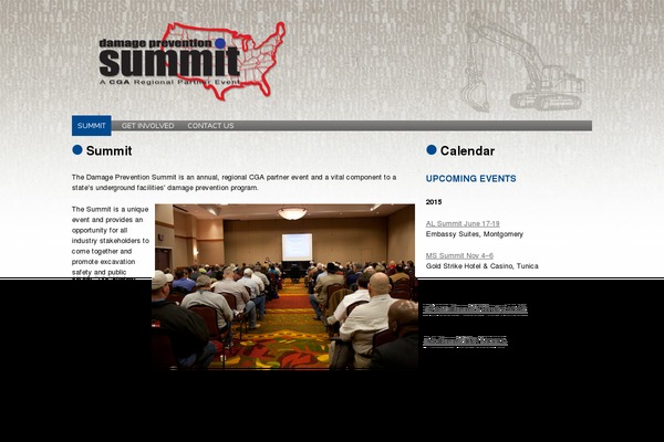 Summit theme site design template sample