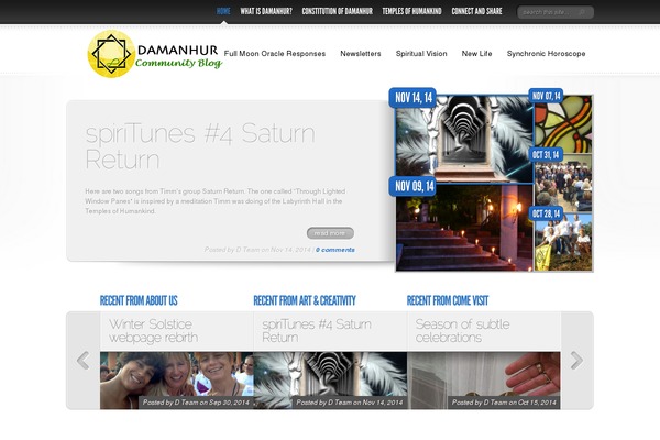 damanhurblog.com site used DelicateNews