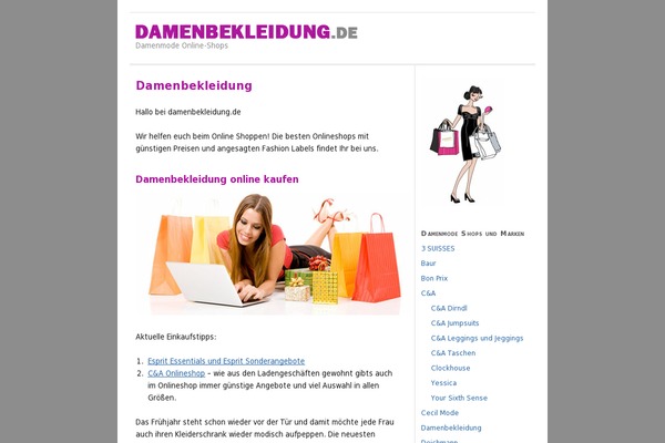 GeneratePress theme site design template sample