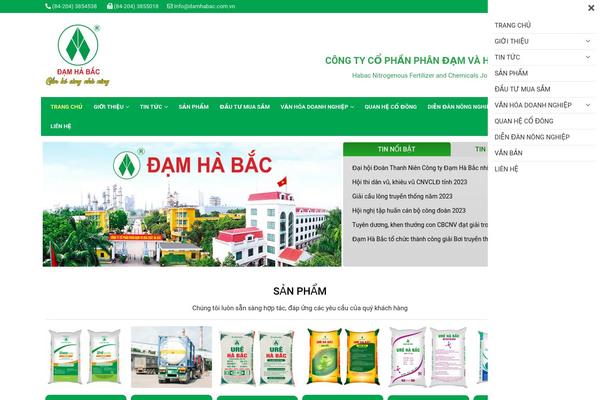 damhabac.com.vn site used Damhabac