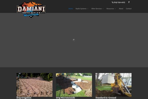 damianiseptic.com site used Divi-child-cavallo