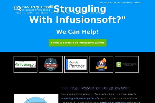 damianqualter.com site used Kingdomvision