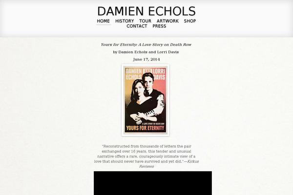 damienechols.com site used Damienechols