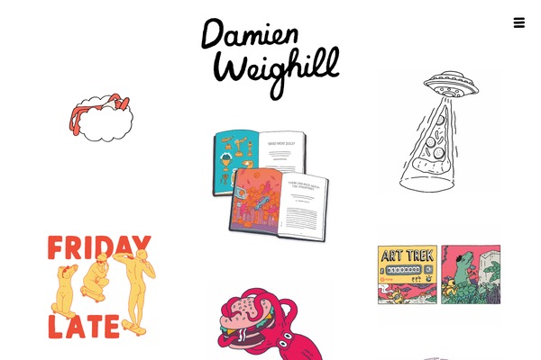 damienweighill.com site used Damien