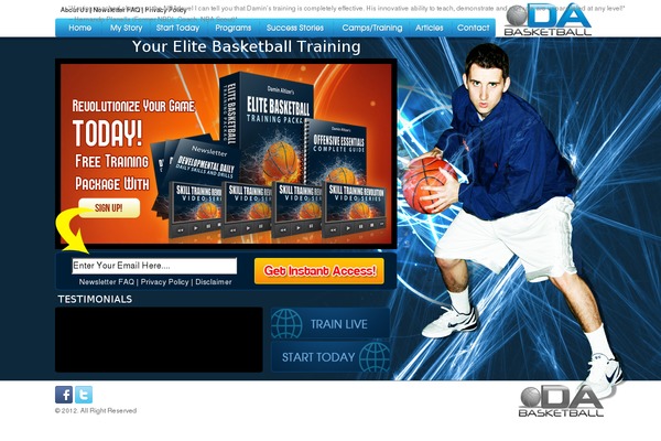daminaltizerbasketball.com site used Basket
