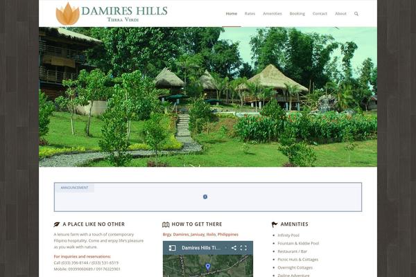 damireshills.com site used Enfold