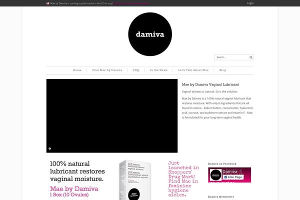 damiva.ca site used Maya