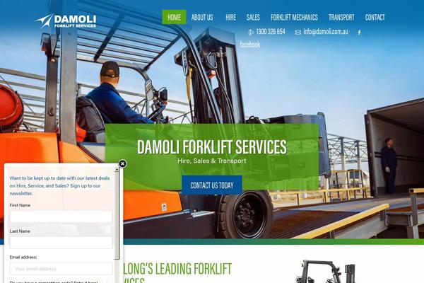 damoli.com.au site used Damoli