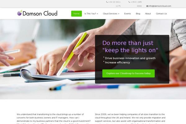 damsoncloud.com site used Damson-cloud