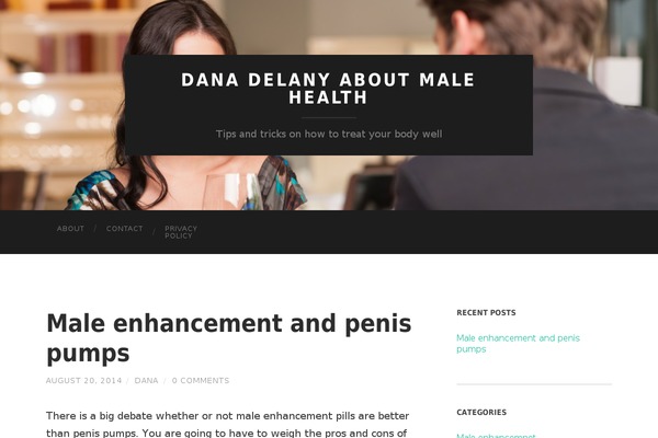 Hemingway theme site design template sample