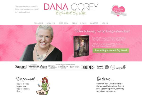 danacorey.com site used Dana-corey