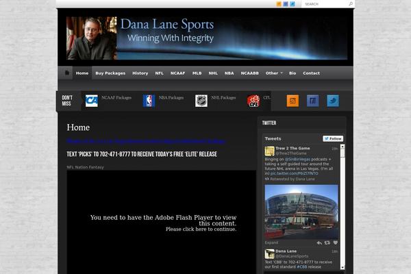 danalanesports.com site used Made