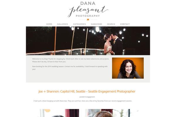 Prophoto4 theme site design template sample