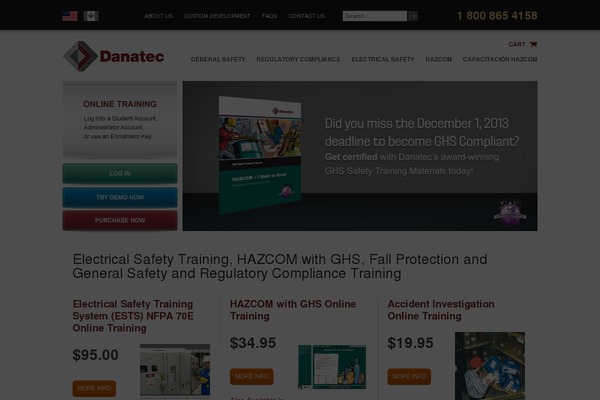 danatecinc.com site used Danatec