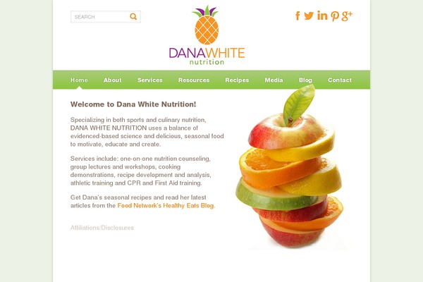 danawhitenutrition.com site used Jpdstudio