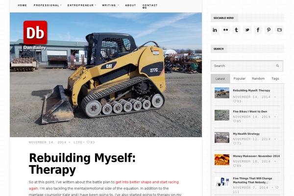 GeneratePress theme site design template sample