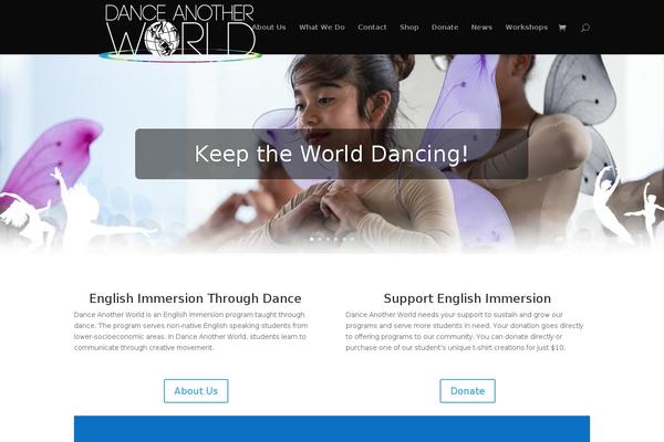 danceanotherworld.org site used Divi Child
