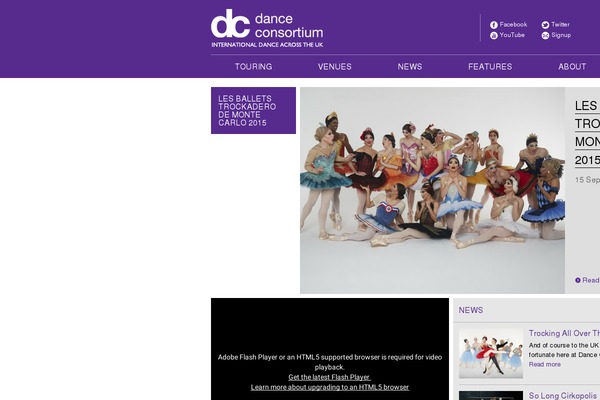 danceconsortium.com site used Danceconsortium