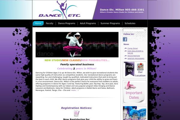 danceetcmilton.ca site used Danceetcmilton