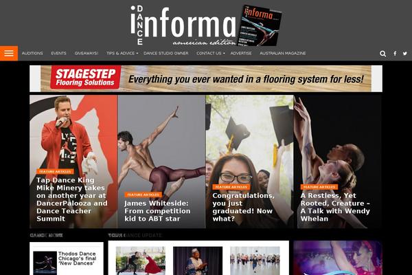 danceinforma.com site used Df-magazinly
