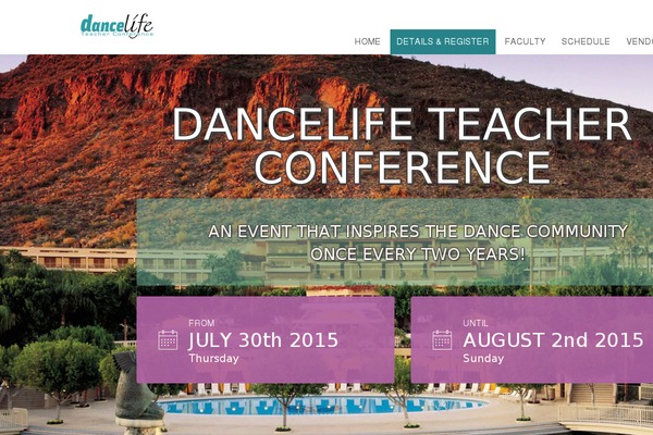 dancelifeconference.com site used Tyler