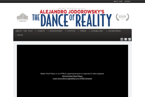 danceofrealitymovie.com site used Yamidoo Magazine