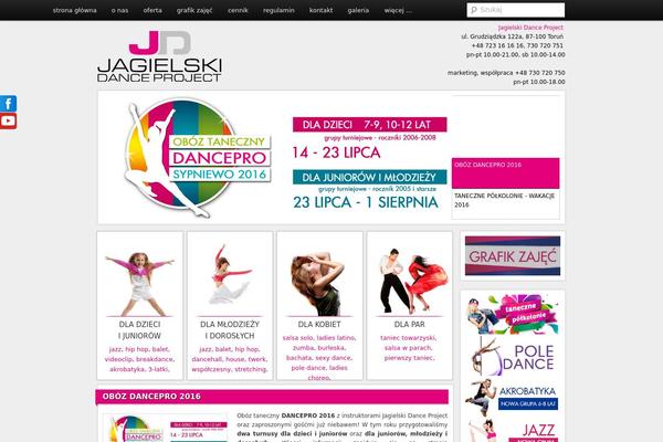 dancepro.pl site used Jdpsite