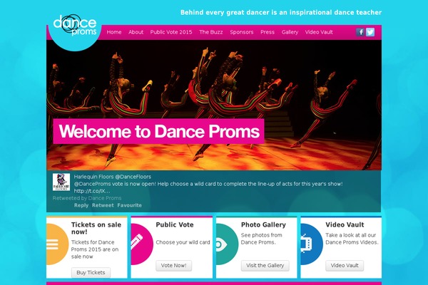 danceproms.co.uk site used Danceproms