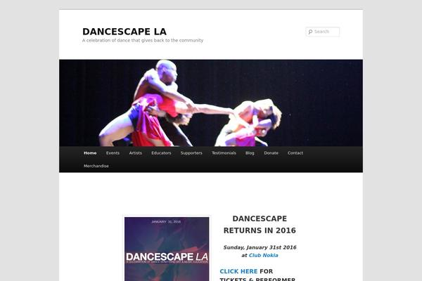 Twenty Eleven theme site design template sample