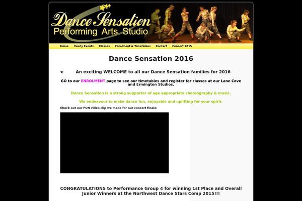 dancesensation.com.au site used Ds1
