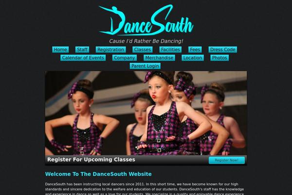 dancesouthms.com site used Progress-v1-1-6