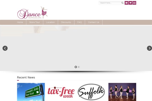 dancesuppliesetc.com site used Wpboheme