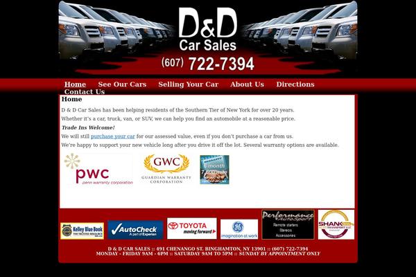 danddcarsales.com site used Dandd