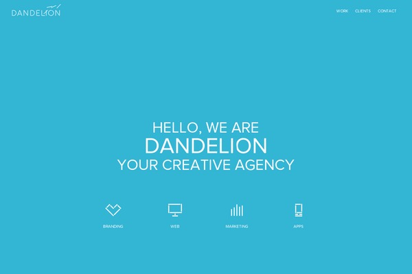 dandelionapps.com site used Websitetheme