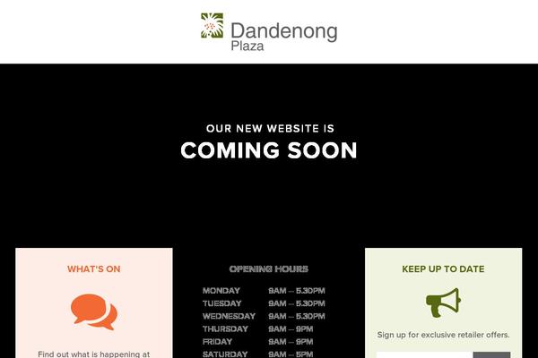 dandenongplaza.com.au site used Landing_update